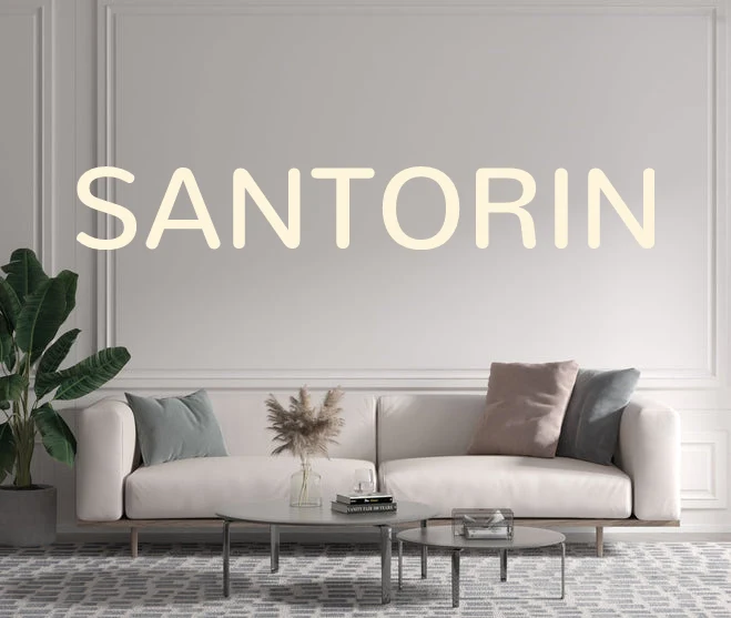 Custom text: SANTORIN