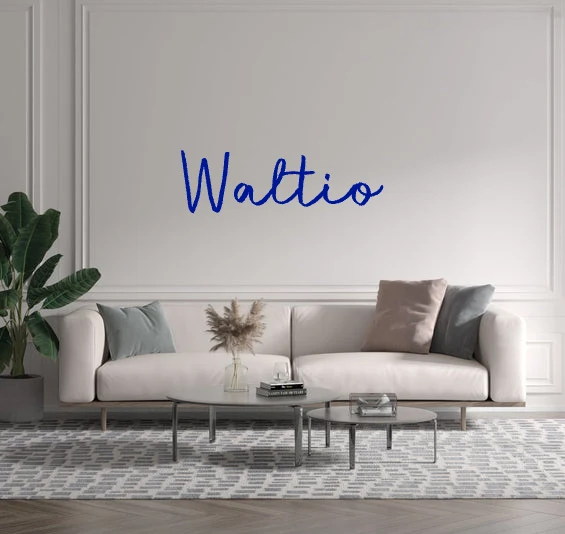 Custom text: Waltio